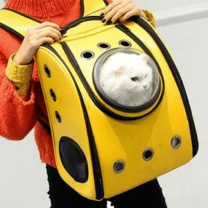 A Whole New World Pet Backpack Carrier