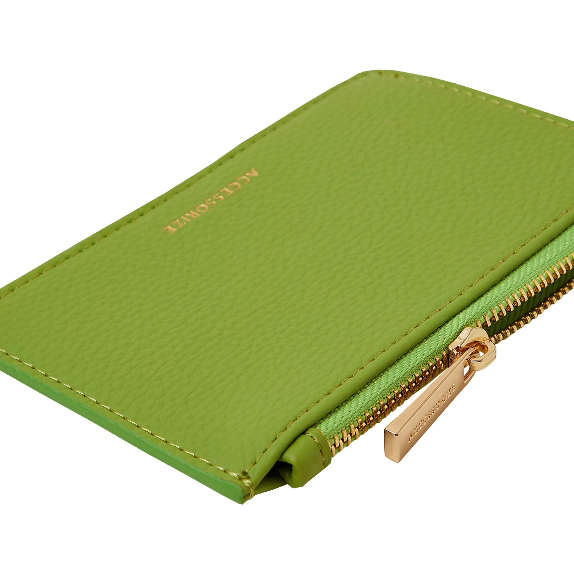 Accessorize London Women's Green Classic Card Holder