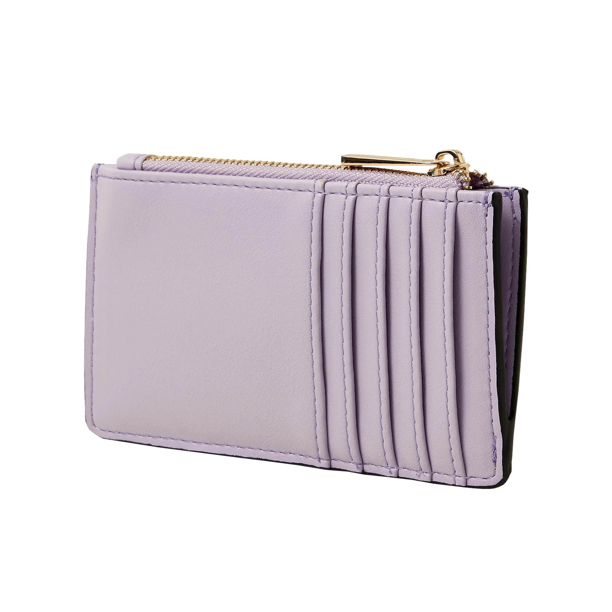 Accessorize London Women's Purple Classic Card Holder