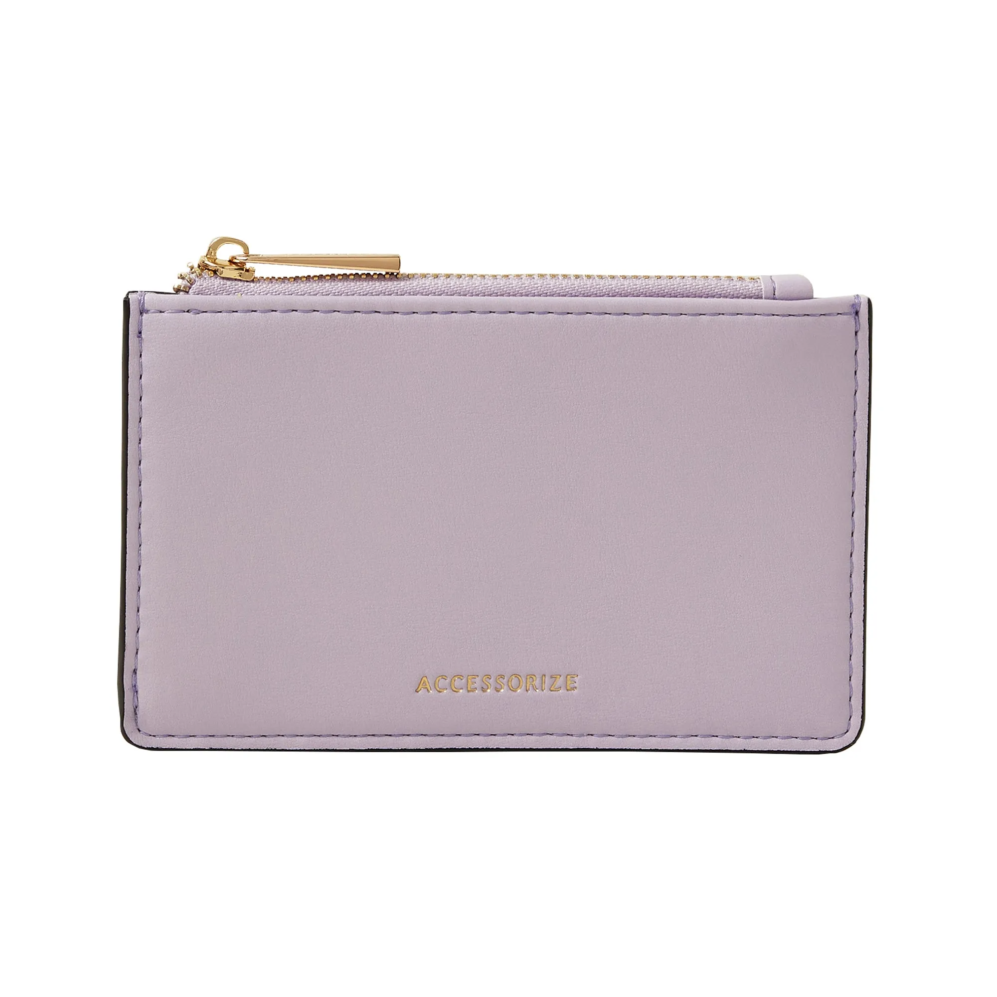 Accessorize London Women's Purple Classic Card Holder