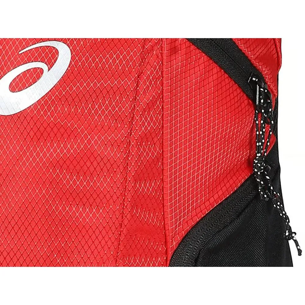 ASICS Spiral Logo Backpack (Classic Red/Performance Black)