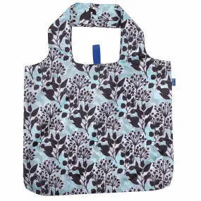 Autumnal Flora Blu Bag Reusable Shopping Bag - Machine Washable