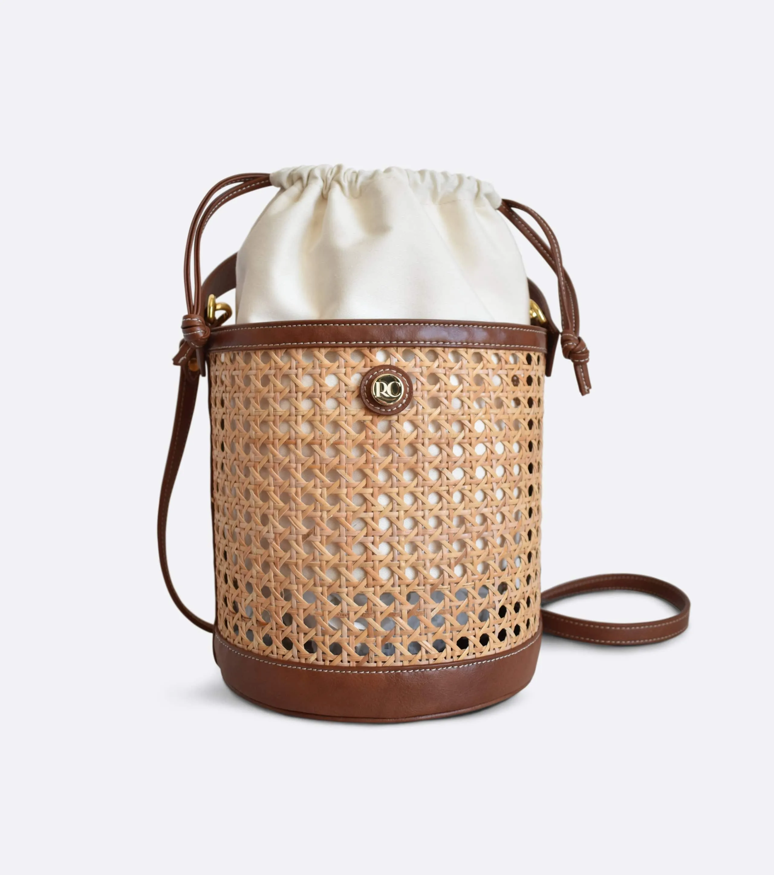 Bali Vegan Bucket Bag | Straw