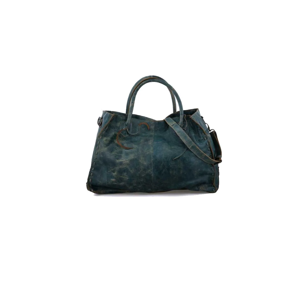 BedStu Rockaway Large Leather Bag