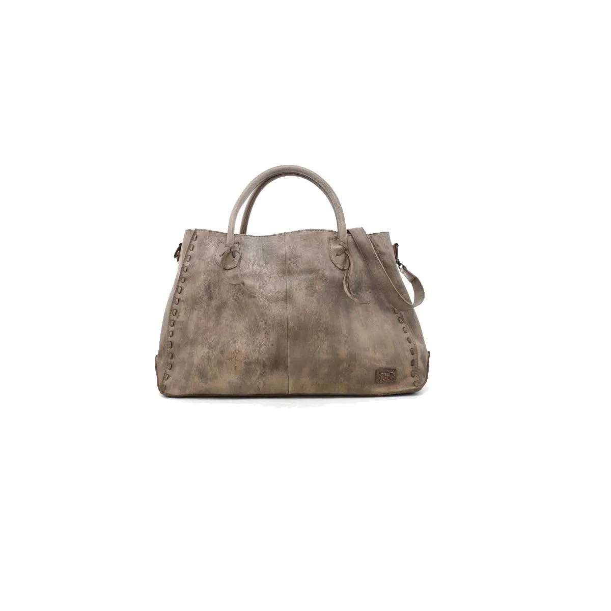 BedStu Rockaway Large Leather Bag