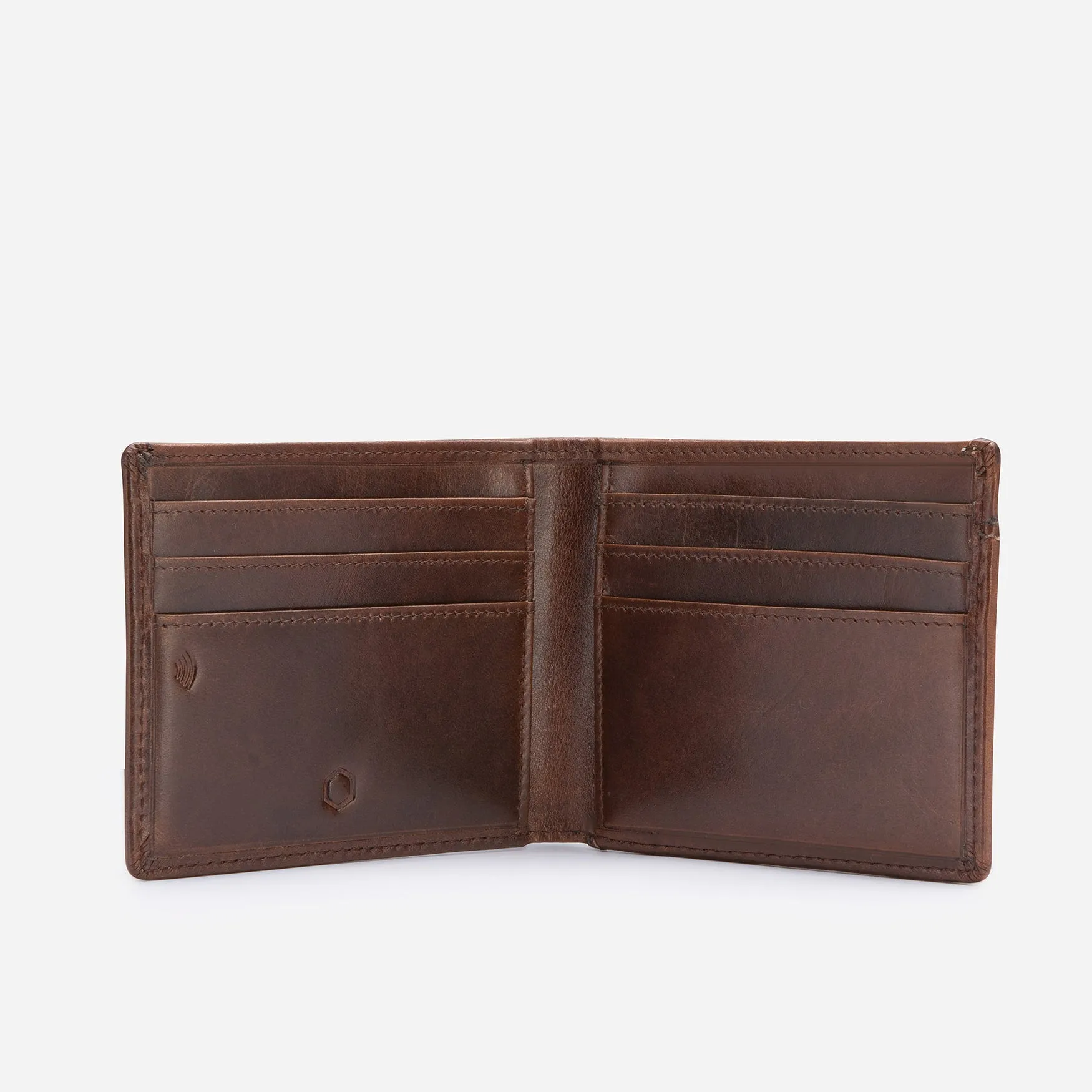 Bifold Card Holder, Coffee