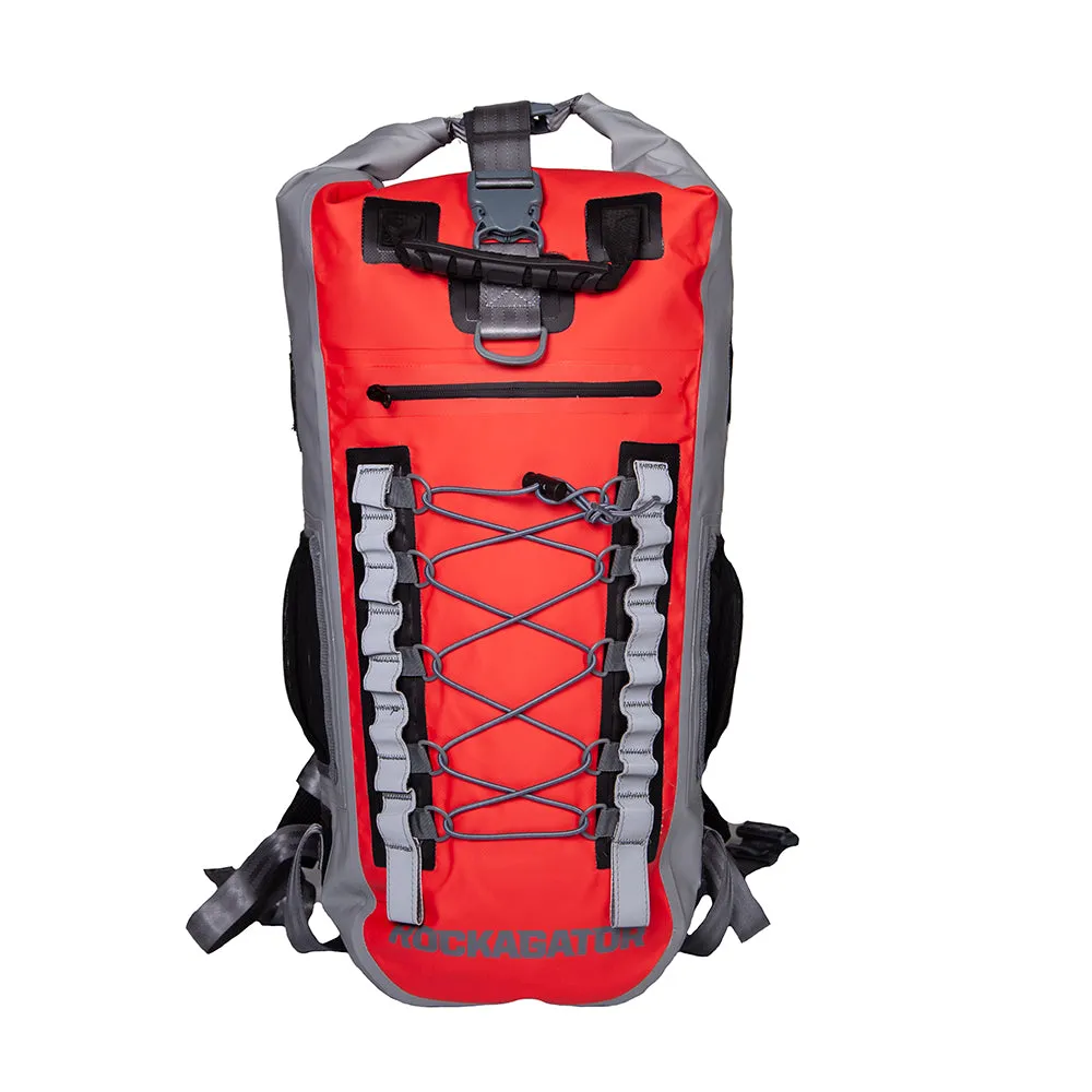 BUNDLE SPECIAL Rockagator Hydric Series 40 Liter RedRock Waterproof Backpack & 2 DRY BAGS