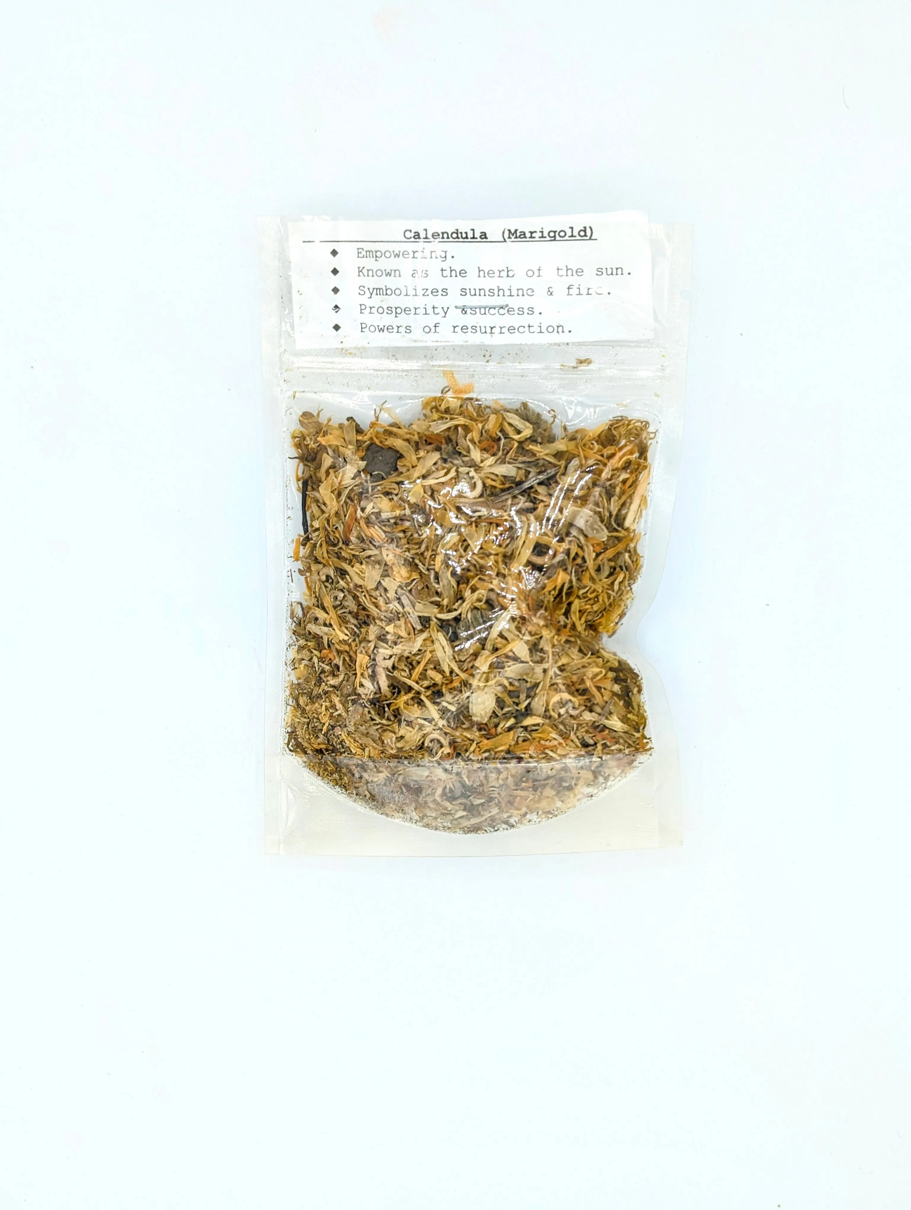 Calendula Botanical Bag