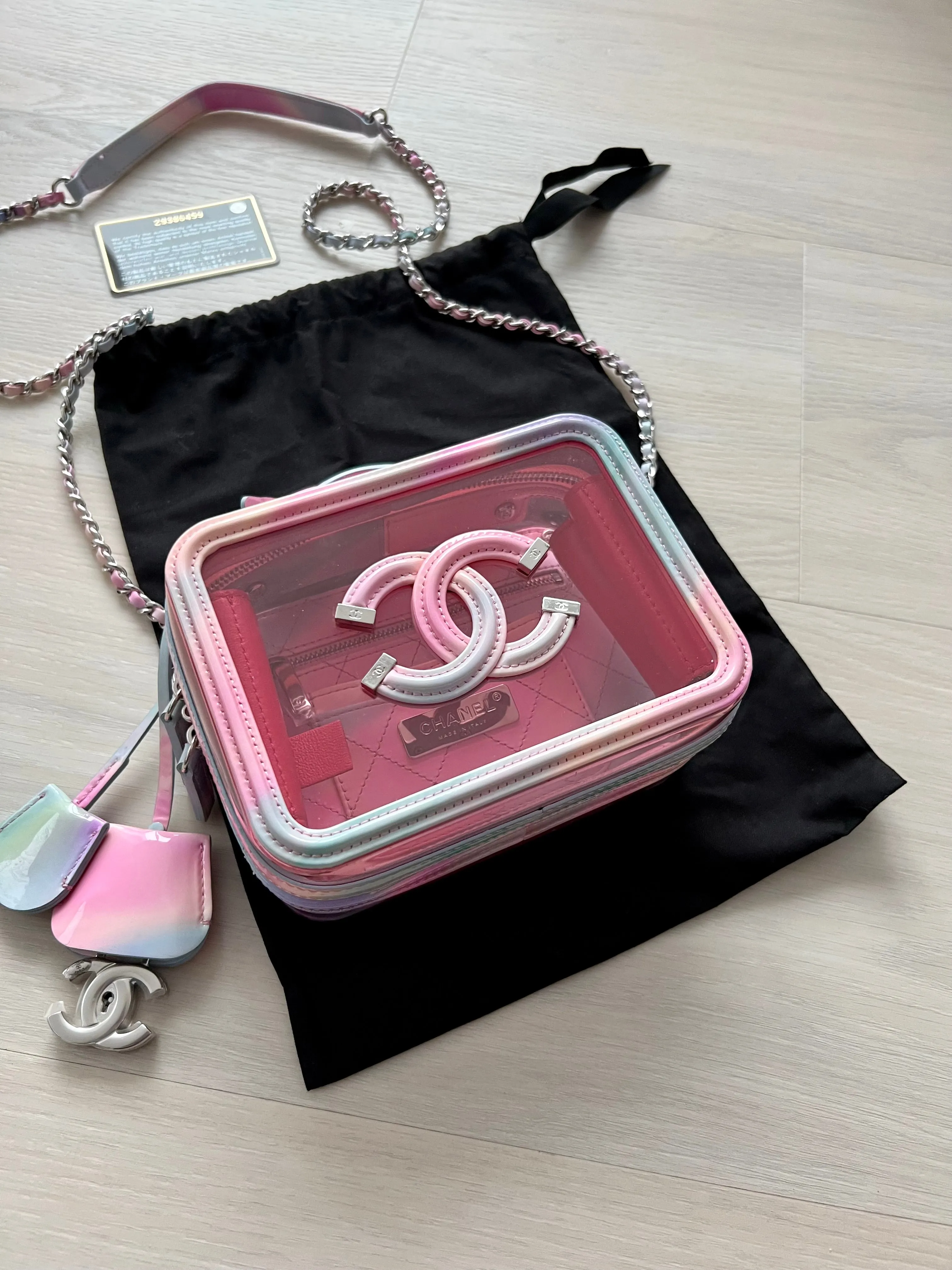 Chanel Filigree Vanity Case Bag