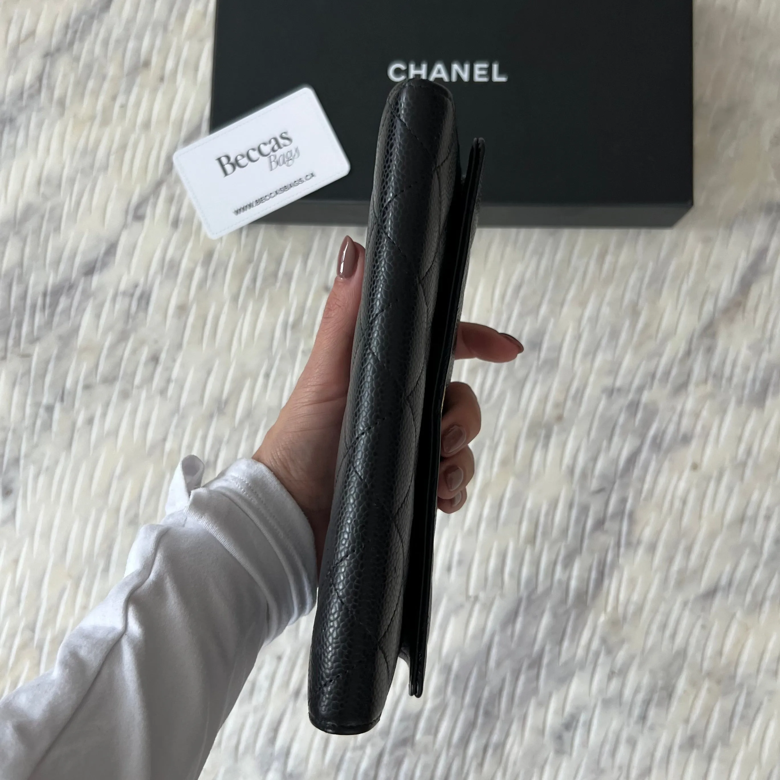 Chanel Flap Long Wallet