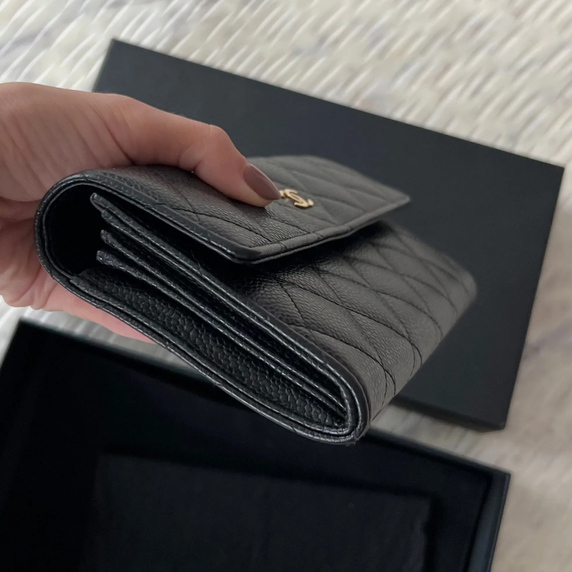 Chanel Flap Long Wallet