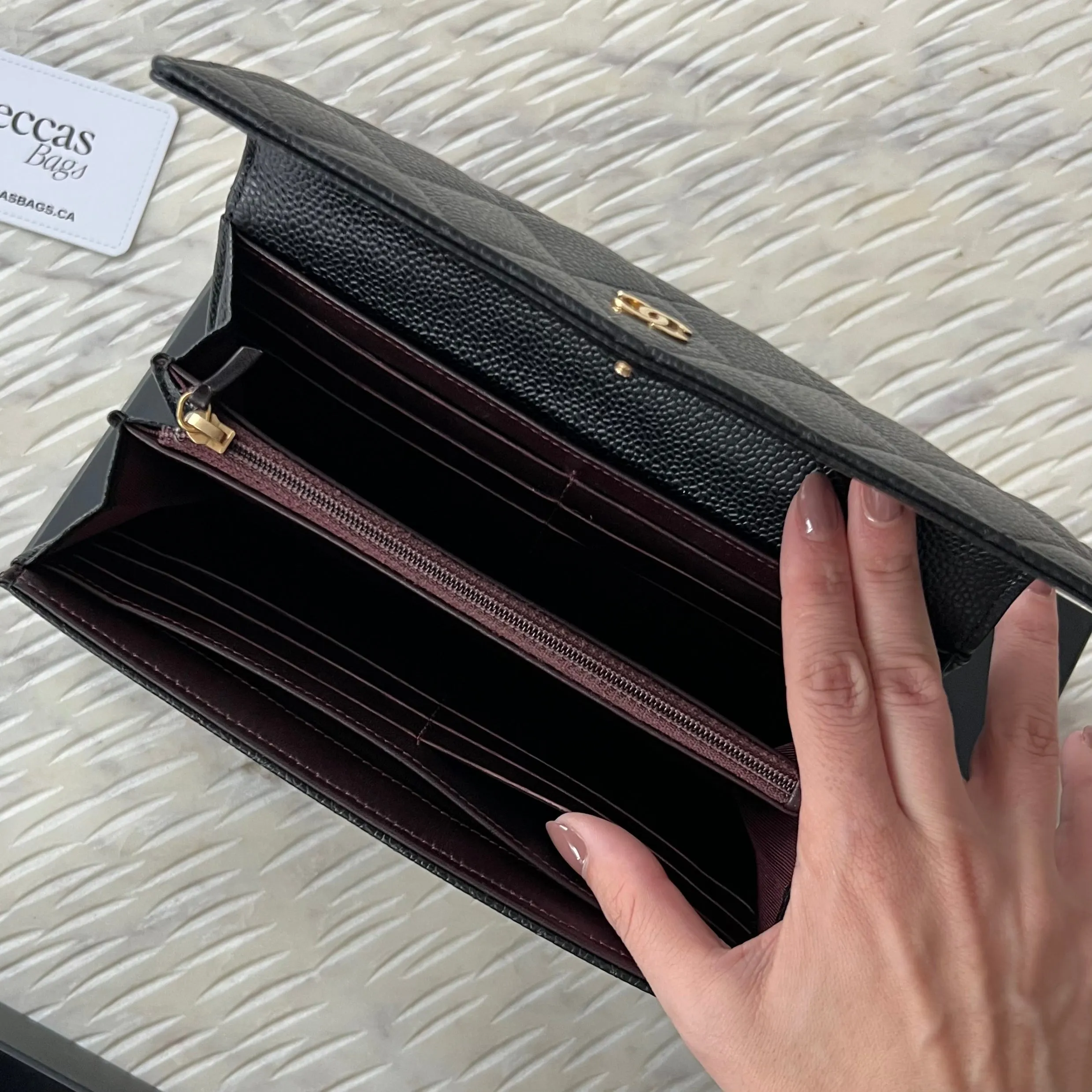 Chanel Flap Long Wallet