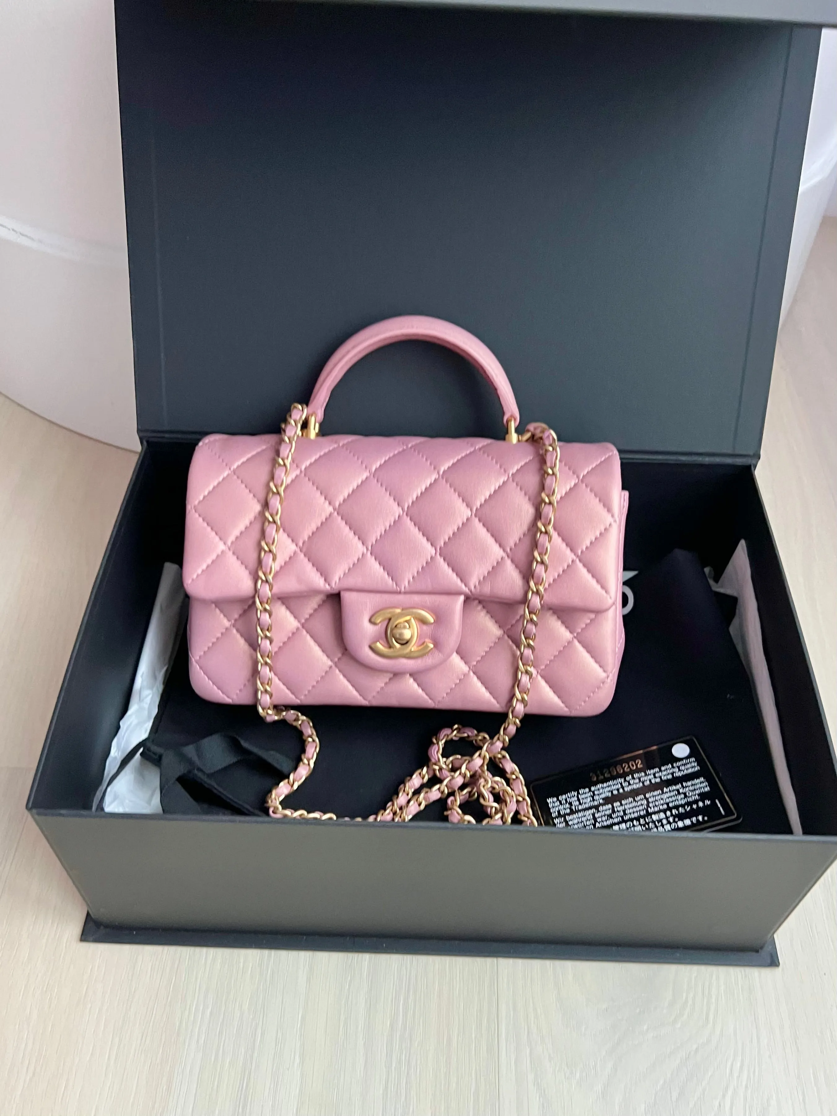 Chanel Mini Top Handle Bag