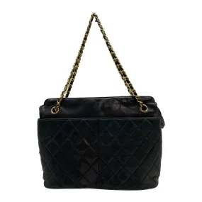 #CHANEL/Cross Body Bag/BLK/Plain