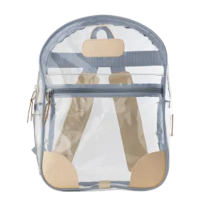 Clear Backpack (In Store - Ready to Stamp)