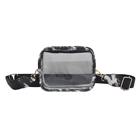 Cow Couture NGIL Clear Stadium Thick Adjustable Strap Crossbody Bag