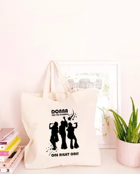 Donna and the Dynamos - Large Canvas Tote Bag