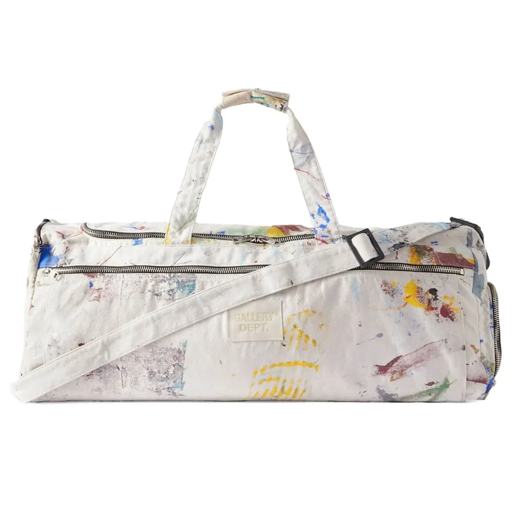 Drop Cloth Duffle - Antique White