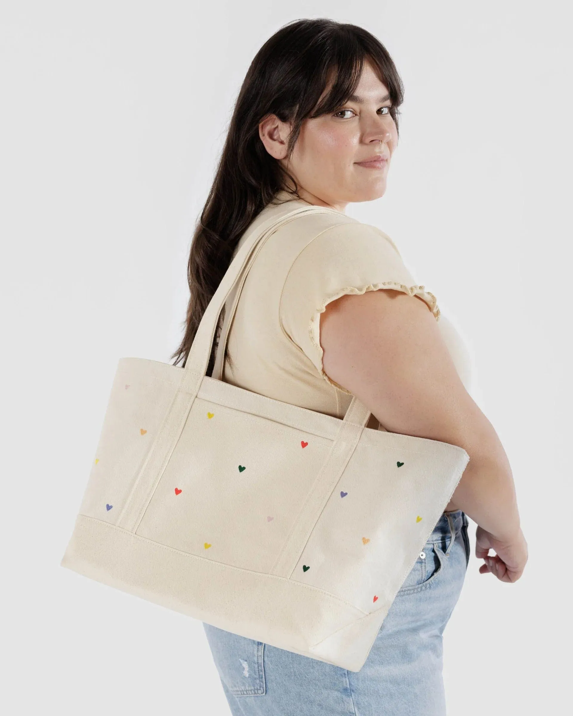 Embroidered Canvas Tote