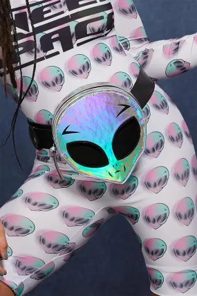 Fever Holographic Alien Bum Bag