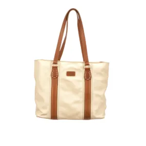 Frances Carryall Tote :: Bone