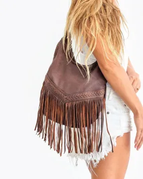 Fringe Bag - Brown