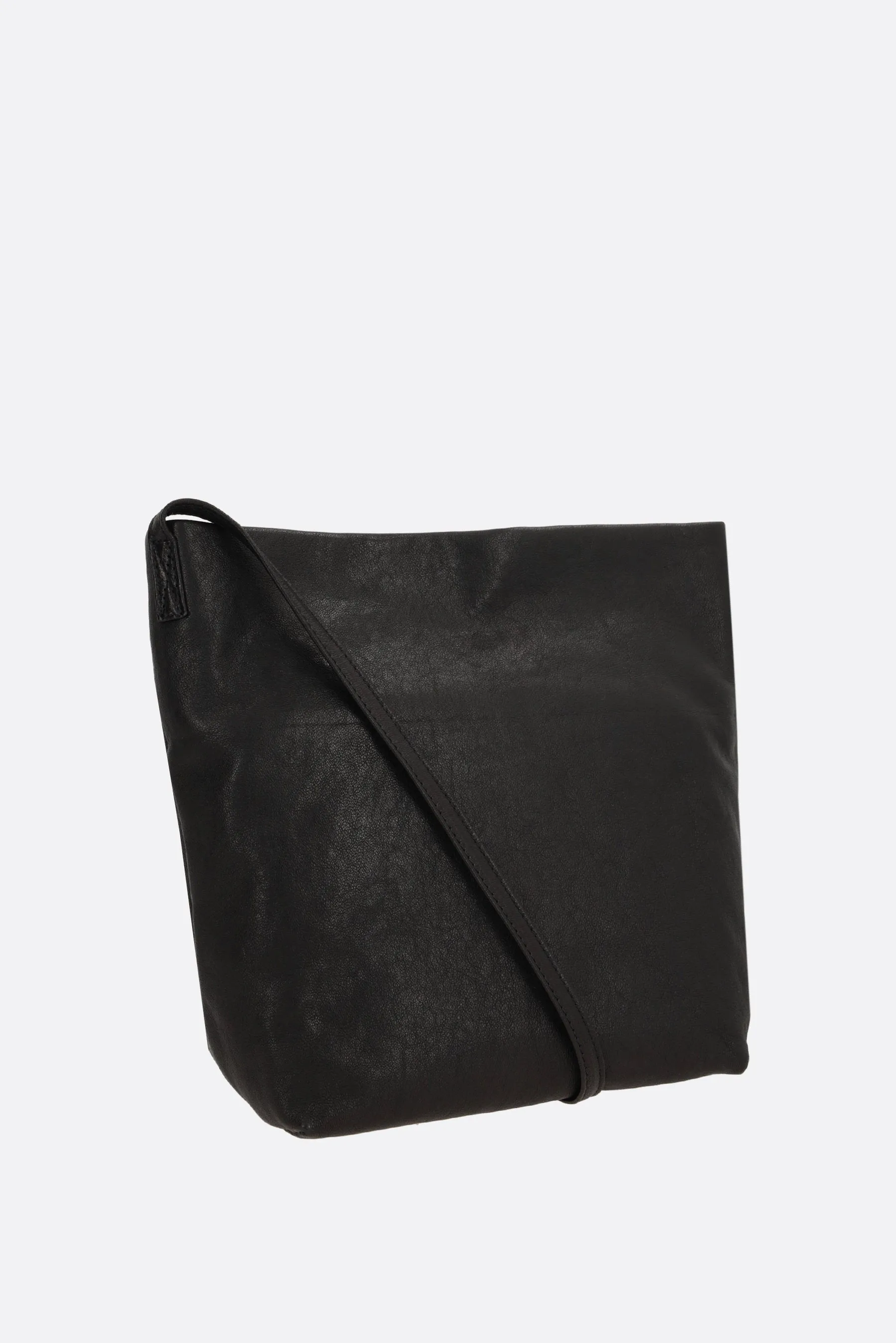 Ger mini grainy leather crossbody bag