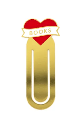 Heart Books Bookmark