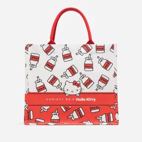 Hello Kitty Milk Bottle Grocery Tote