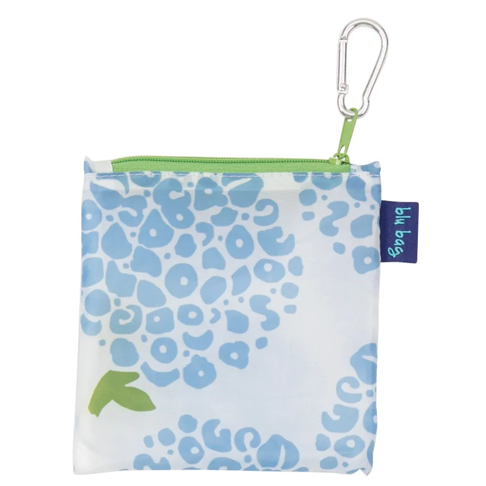 Hydrangea Blue Blu Reusable Shopping Bag - Machine Washable