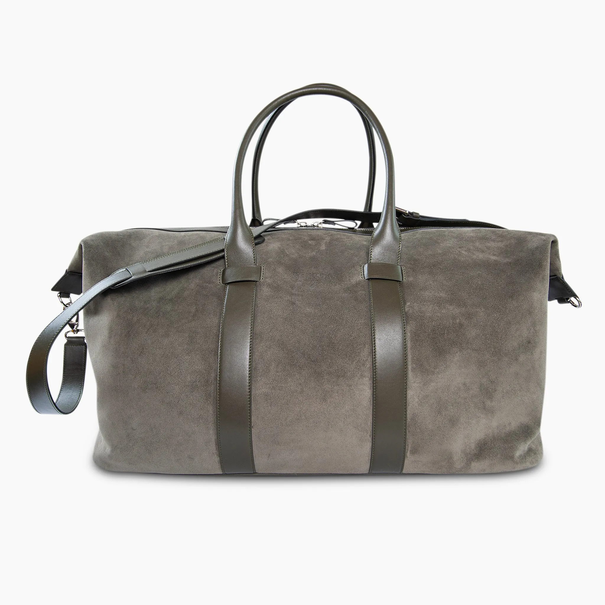 K Travel Bag suede leather