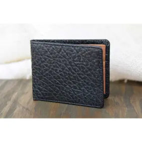 Lejon Men's Vintage Bison Mesa Leather Bi-Fold Wallet