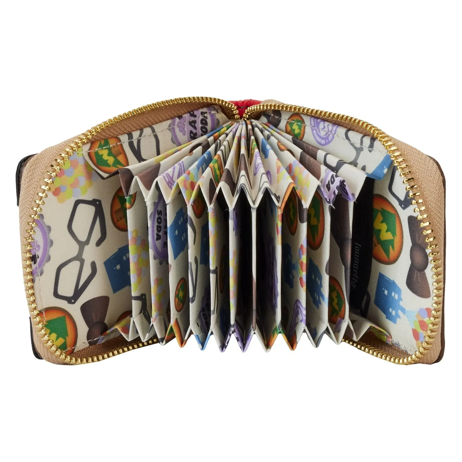 Loungefly Pixar Up 15th Anniversary Adventure Book Accordion Wallet - Preorder