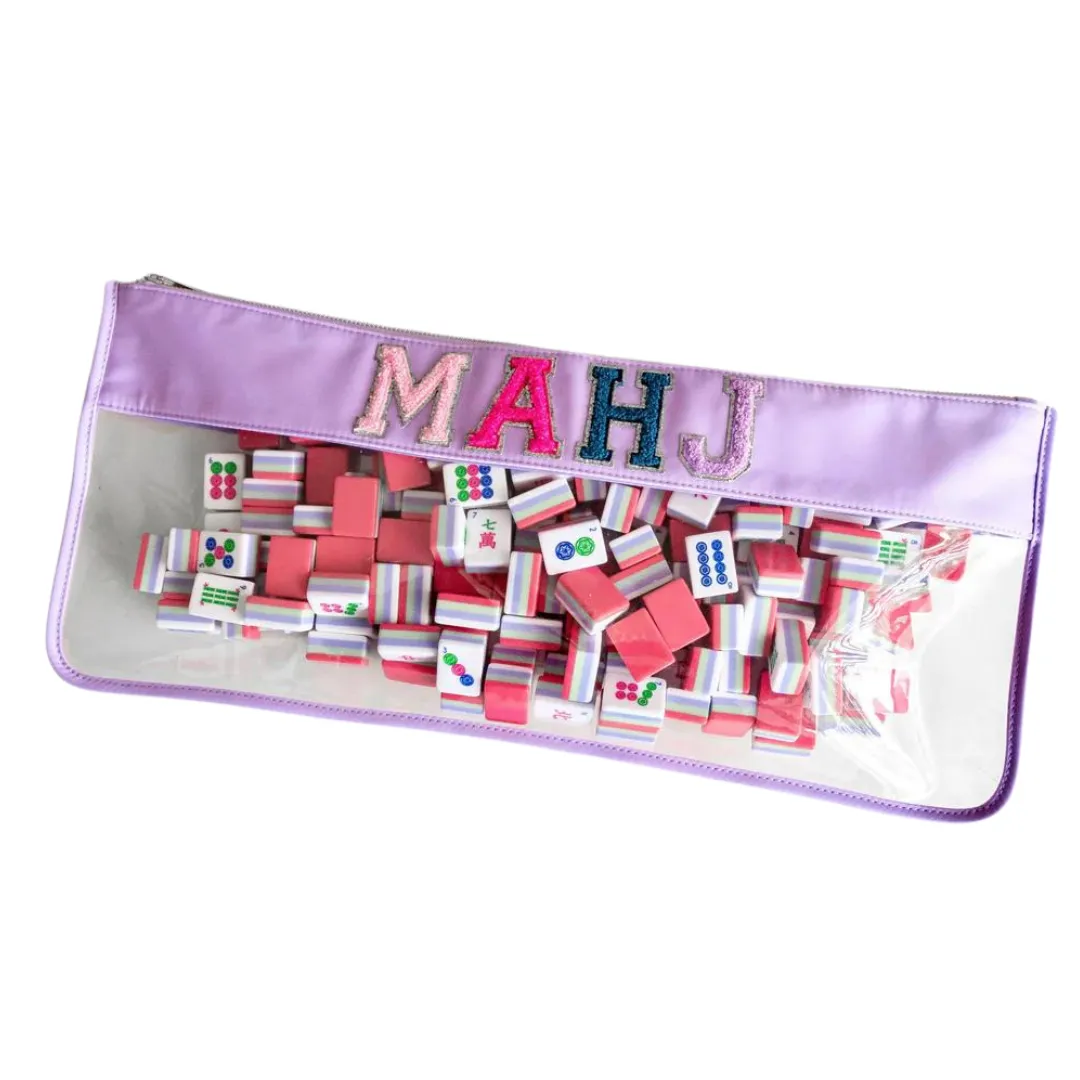 Mahjong Stitched Bag