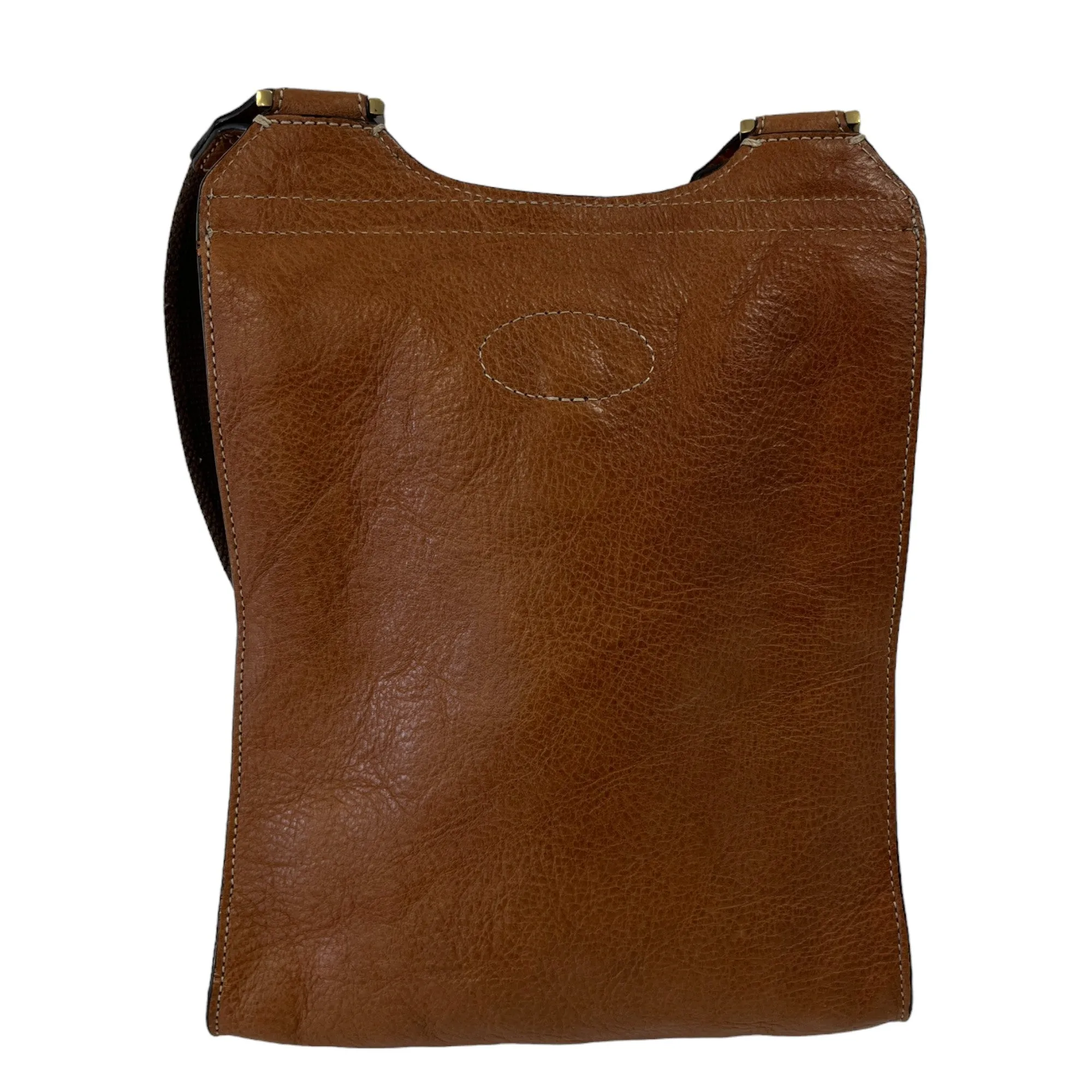 Men's Antony Grained Messenger Bag Brown