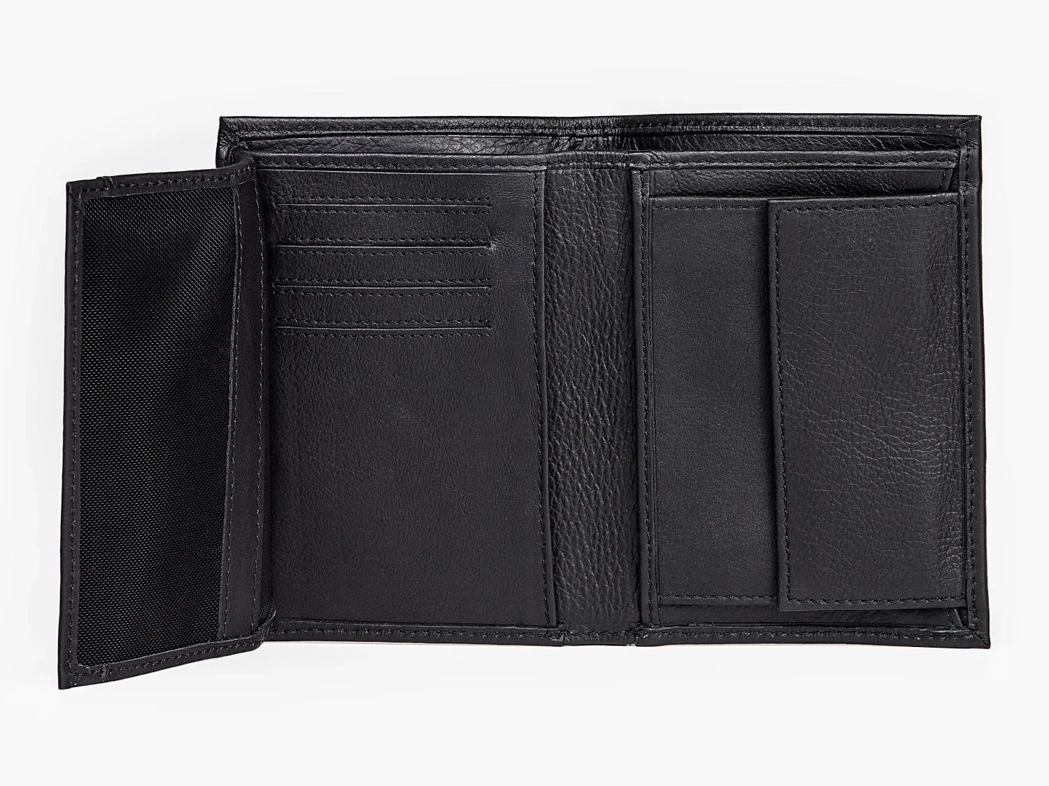 Mens Levi's 'Two Horse'Vertical Coin Wallet