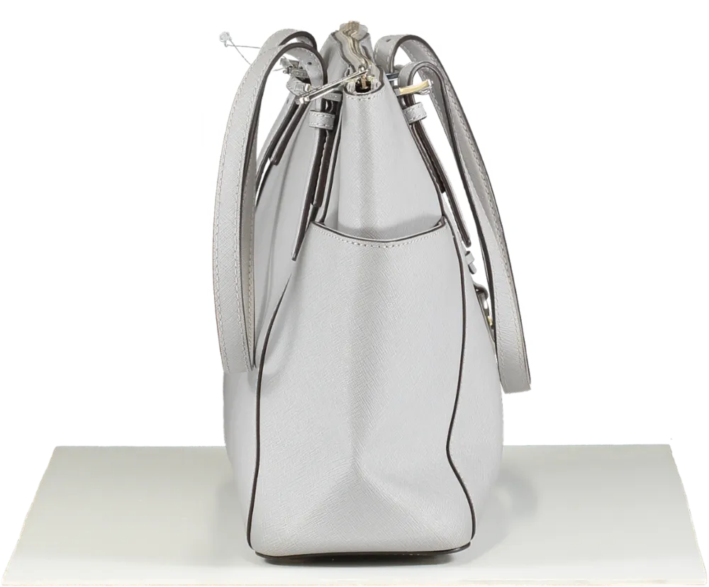 Michael Kors Grey Charlotte Large Top Zip Tote One Size