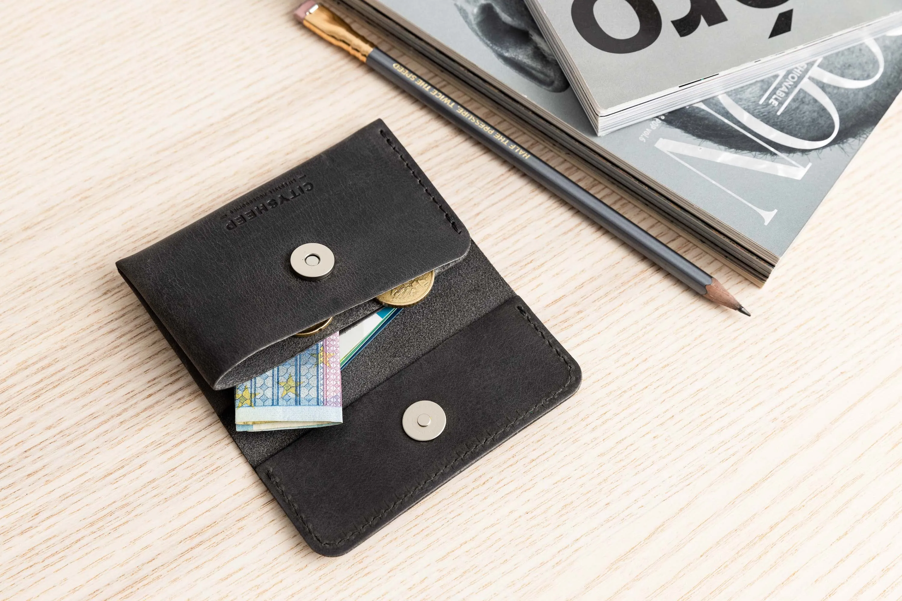 Minimalist wallet/ SCANDINAVIAN GREY