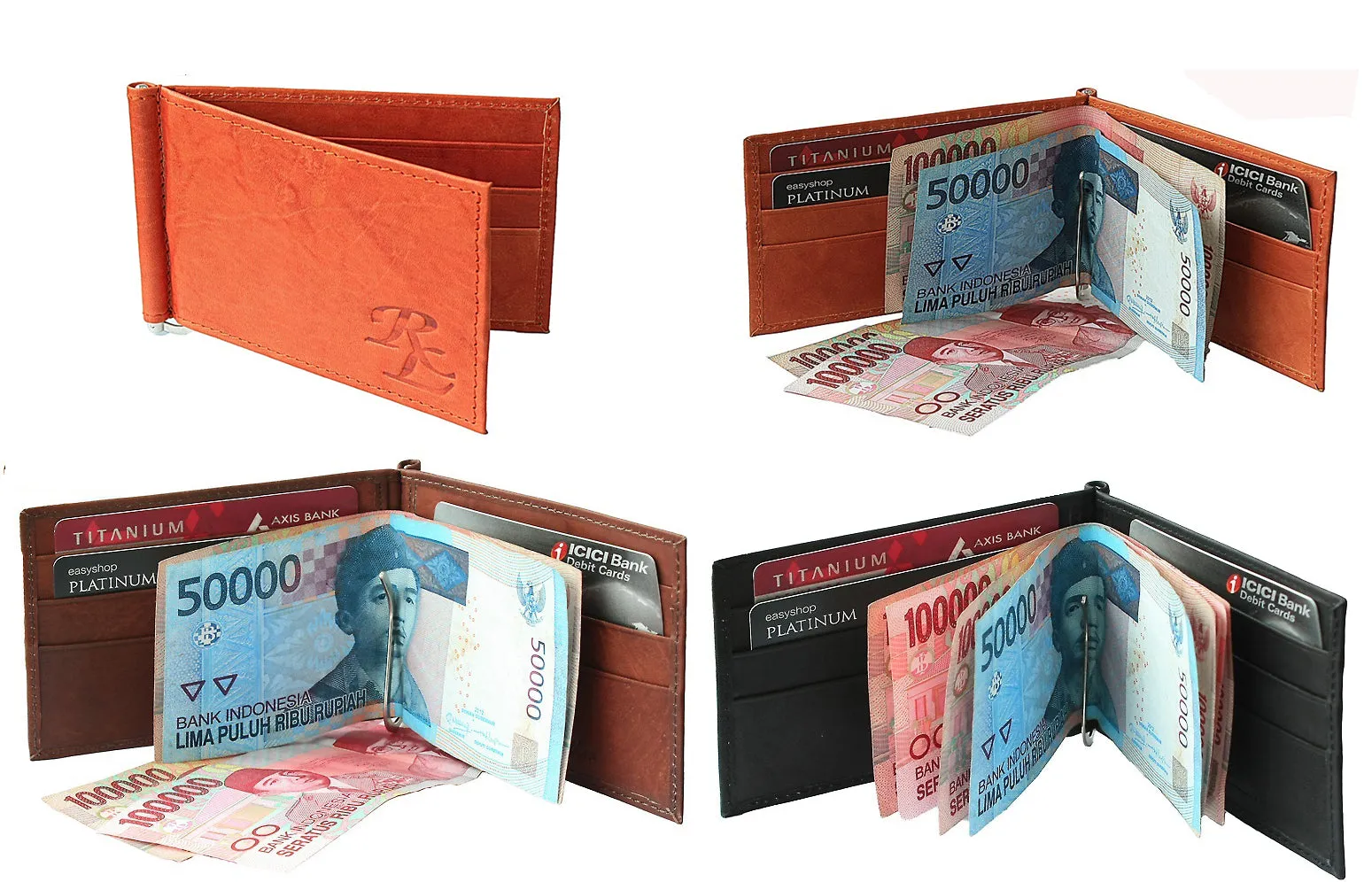 Money Clip Wallet Cum Credit Card Holder