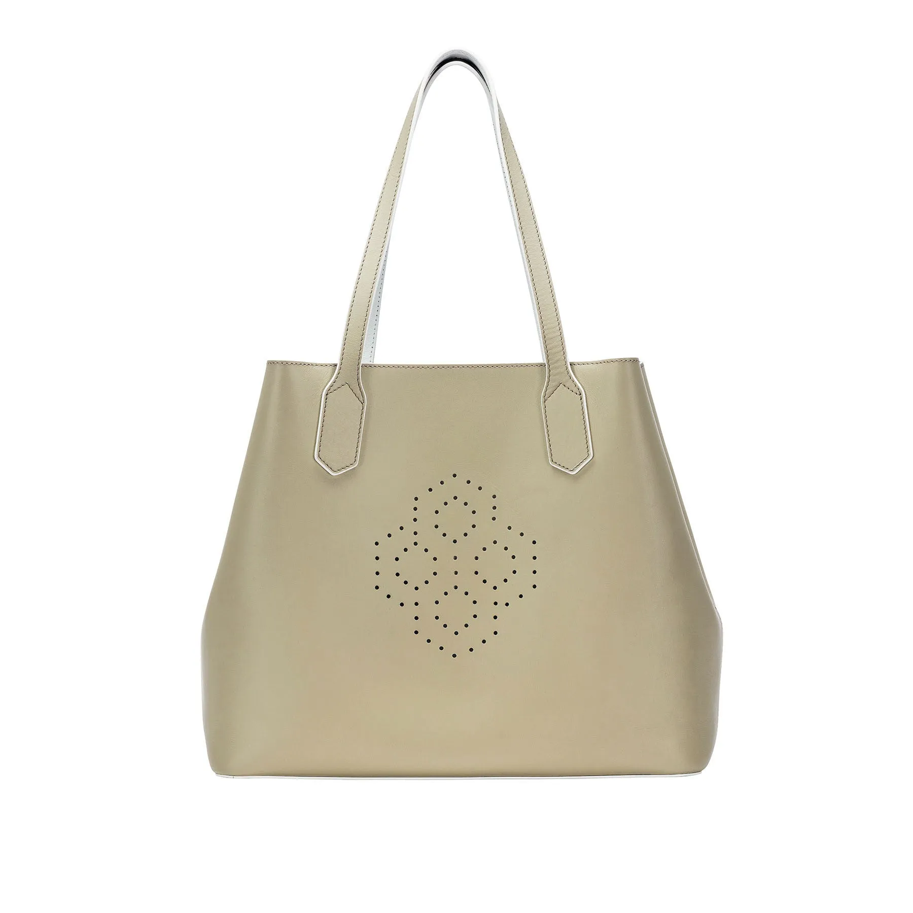 Monogram Tote - Stone