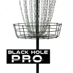 MVP Black Hole Pro Disc Golf Basket with Transit Bag