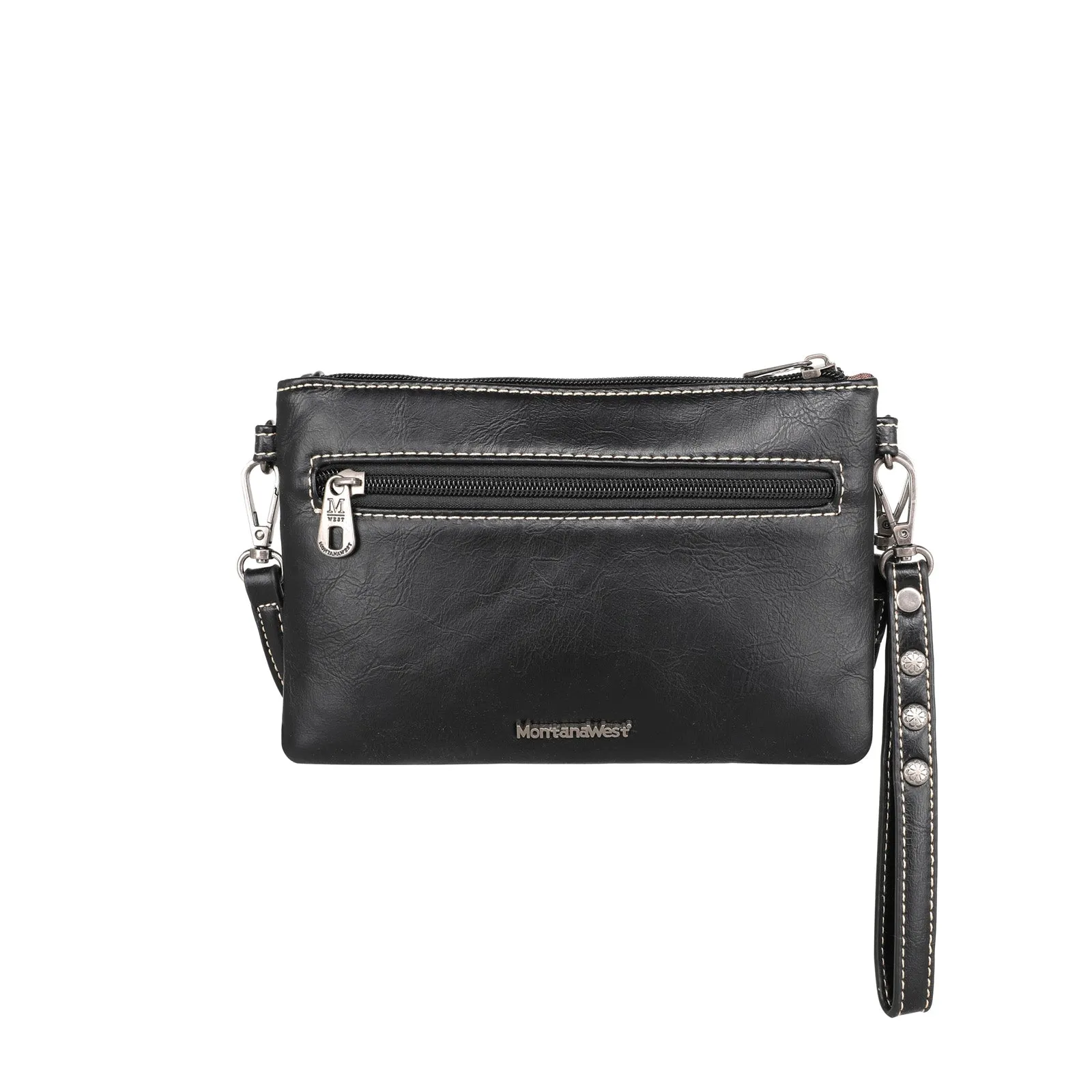 MW1148-181 Montana West Buckle Collection Clutch/Crossbody