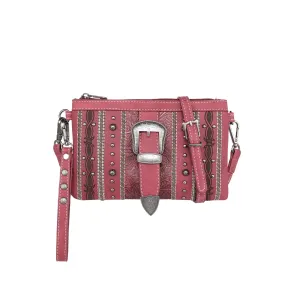 MW1148-181 Montana West Buckle Collection Clutch/Crossbody