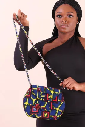 OBIANDA African Print Midsize Bag