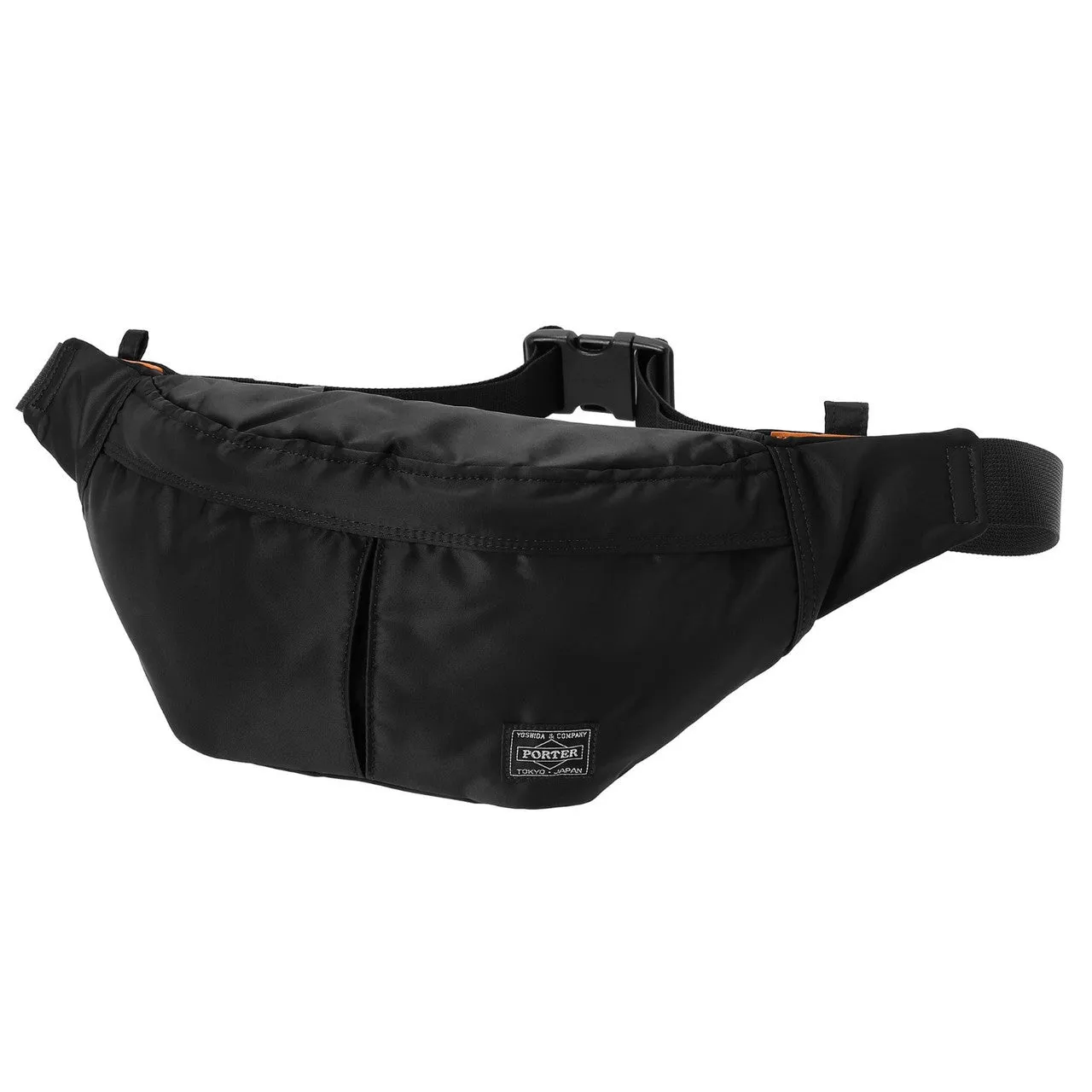 Porter Yoshida Tanker Small Waist Bag - Black, Model 622-76629 Japan