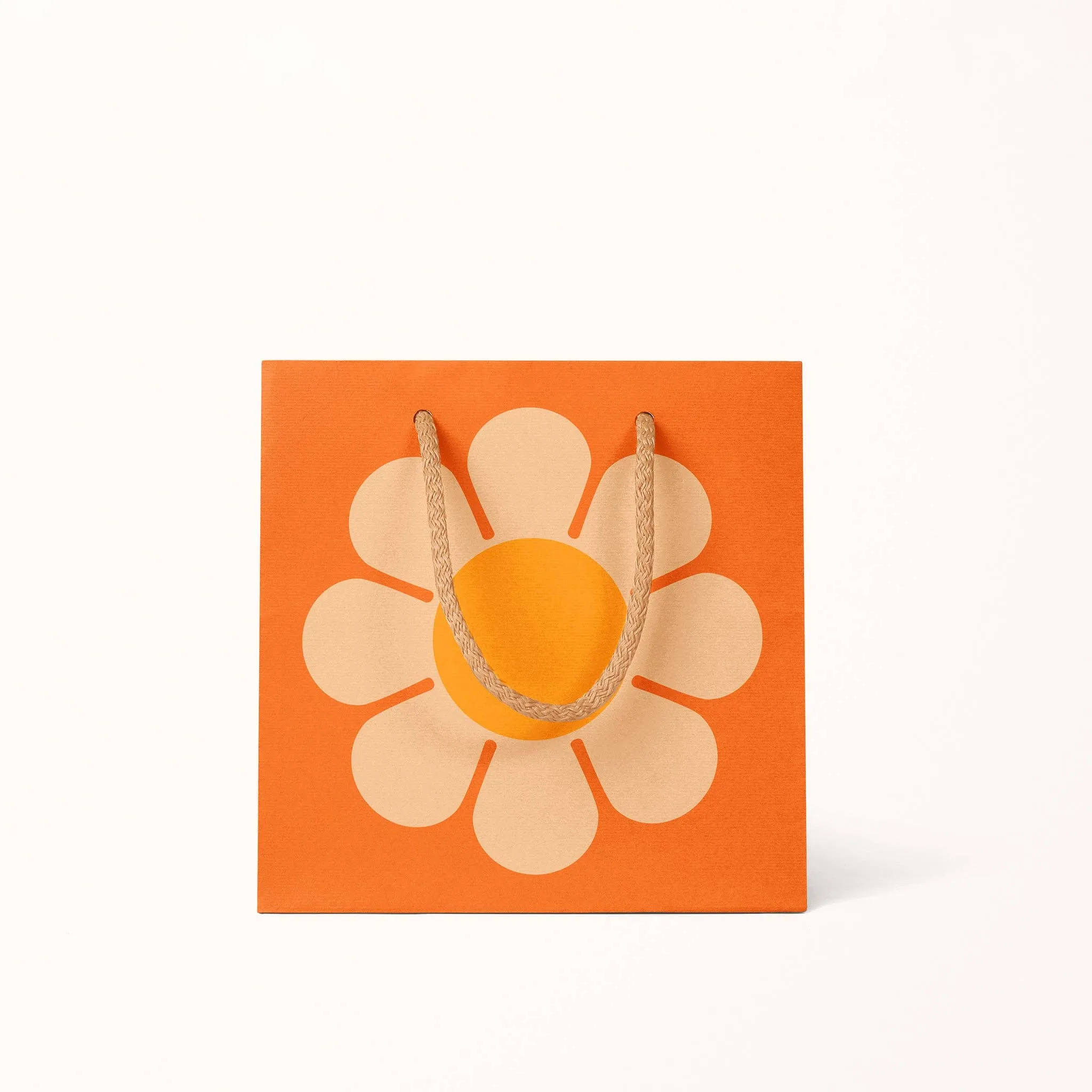 Retro Flower Gift Bag