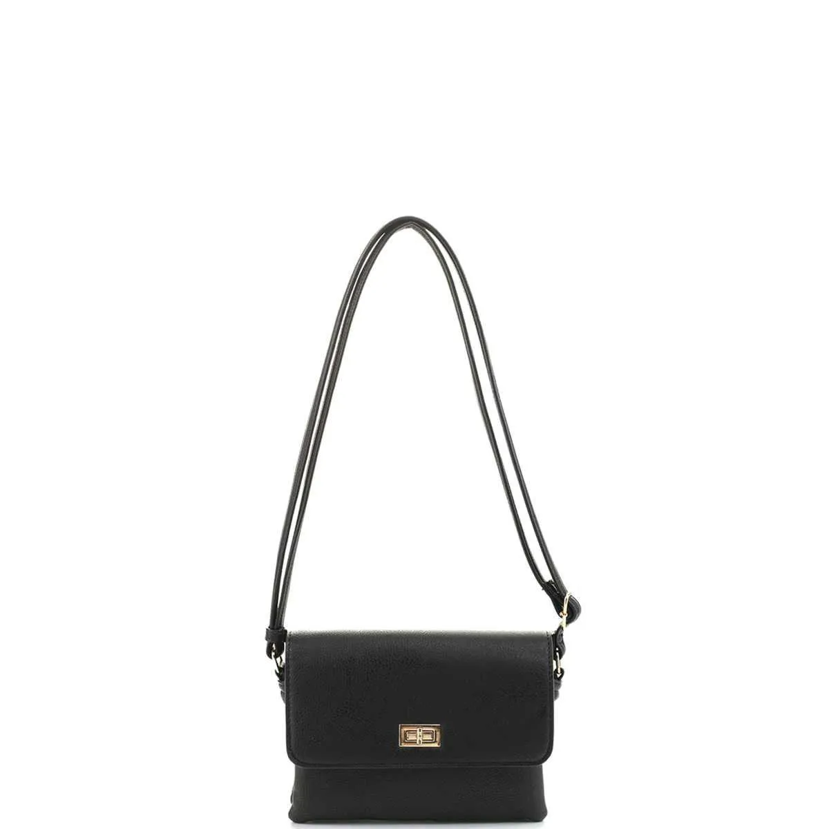 Smooth Colored Crossbody Bag