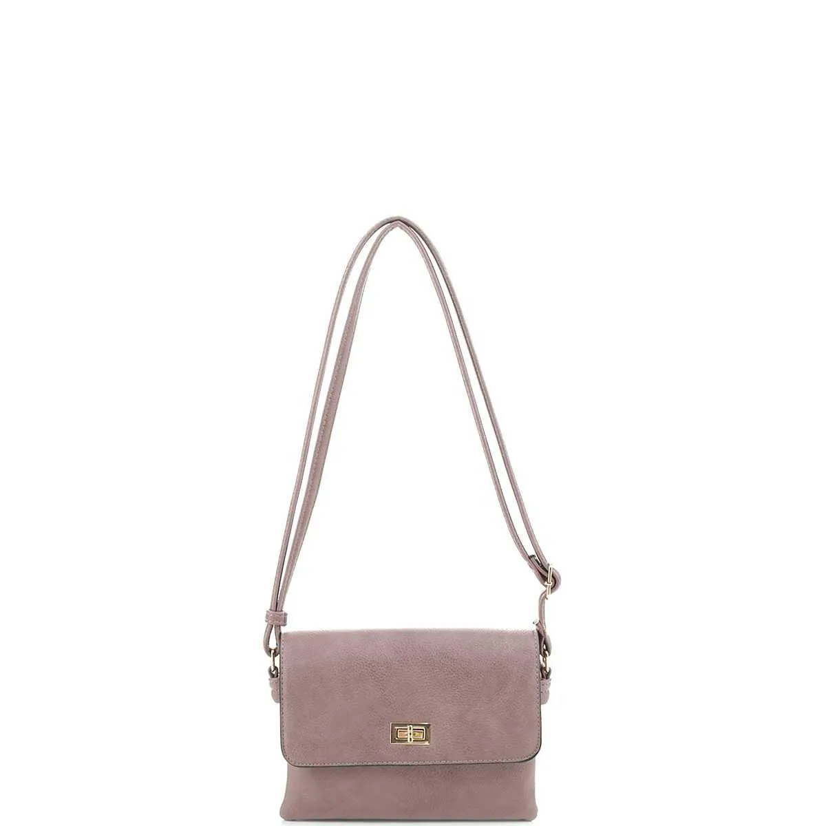 Smooth Colored Crossbody Bag