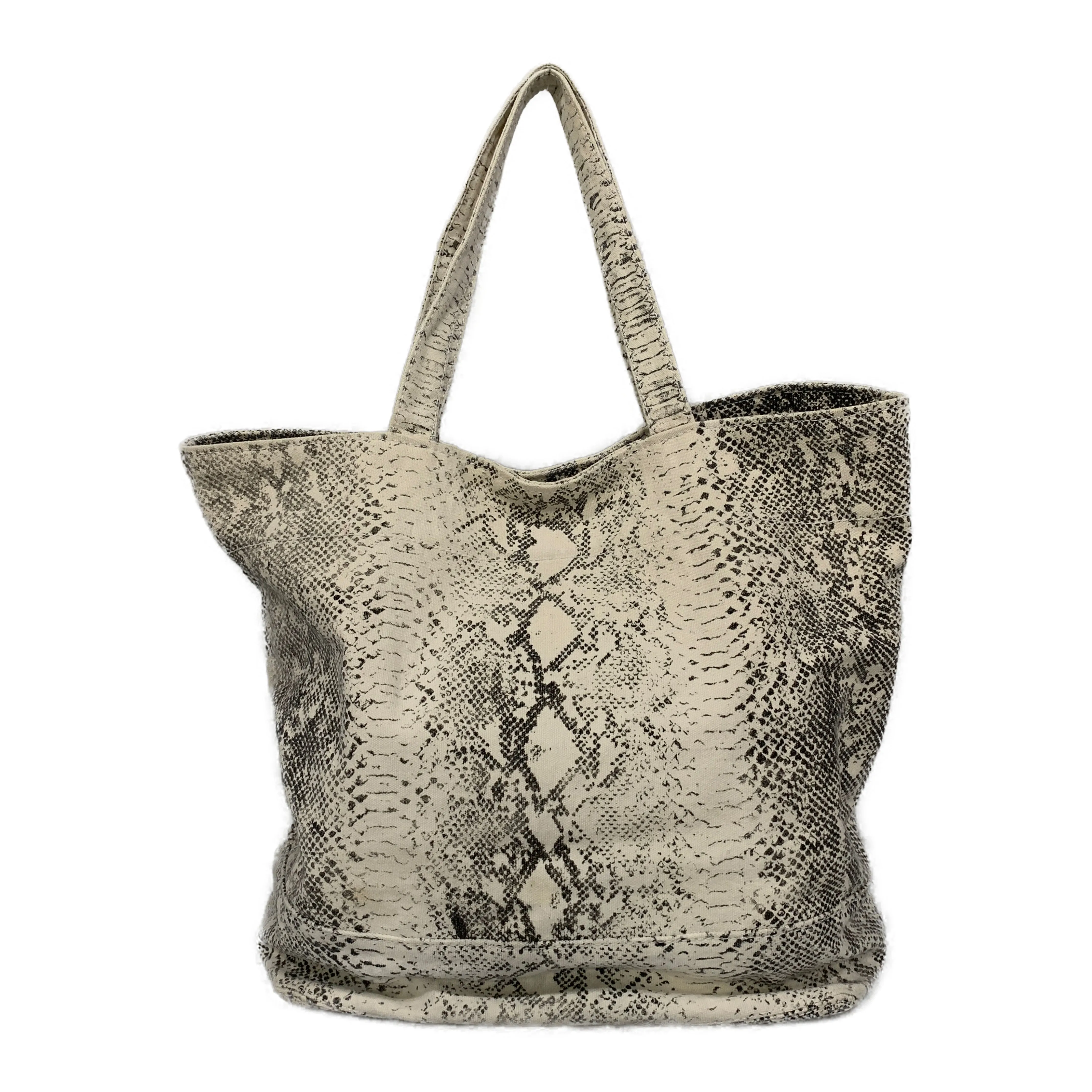 #STELLAMcCARTNEY/Tote Bag/WHT/Canvas/All Over Print