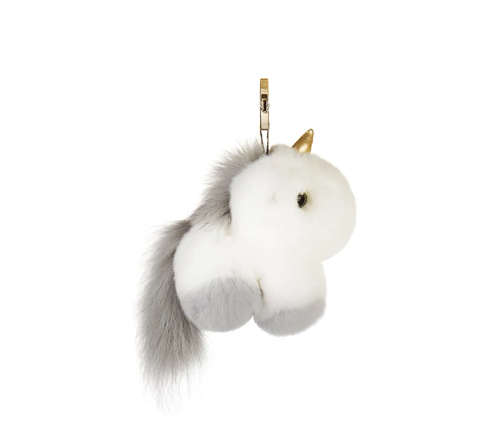 TARRAMARRA Fluffy Unicorn Keyring